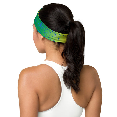 Knotty Tails Mahi-Mahi Dolphin Headband for Stylish Comfort and Support